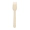 Hoffmaster 6" Wooden Forks PK 1000 883330 - alternate 1